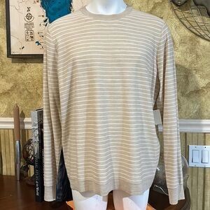 Nordstrom  Merino Wool blend Tech Smart Sweater. XL. NWT
